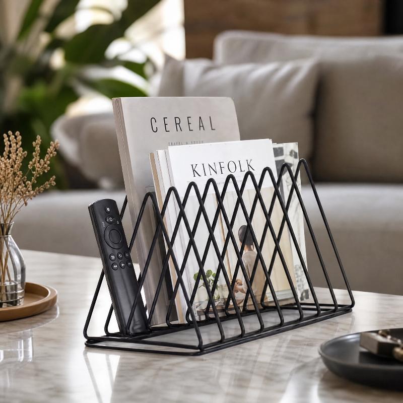 Nuevo estante de almacenamient - Magazine Holder Rack reseña y precio