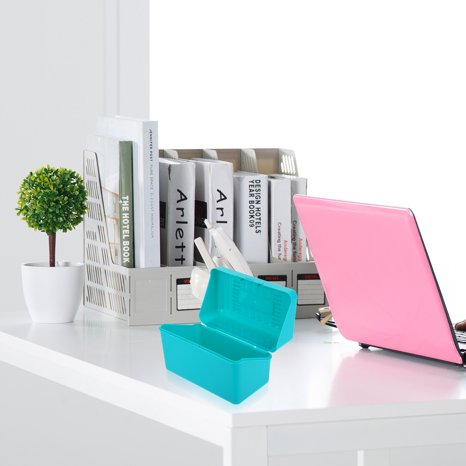 4 piezas de organizadores de p - Index Card Holder reseña y precio