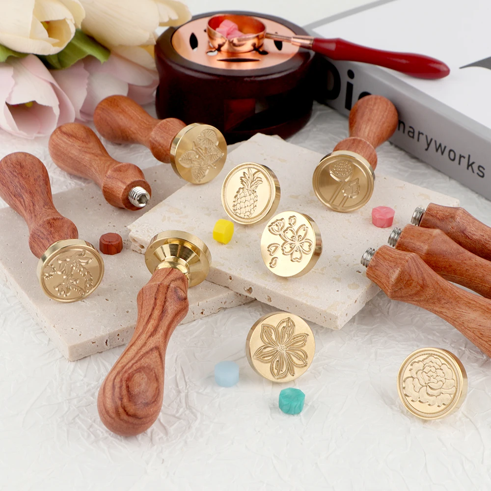 Juego de Sellos de Cera: 1 Cab - Wax Seal Stamp Set reseña y precio