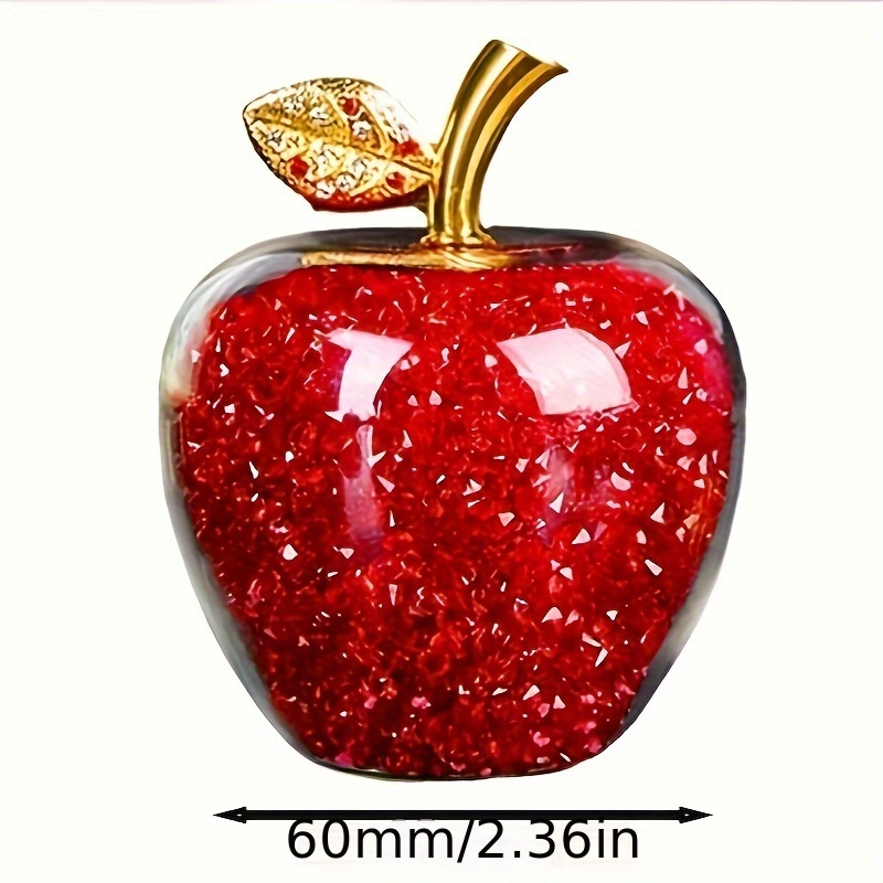 Pisapapeles de manzana de cris - Paper Weight Crystal reseña y precio